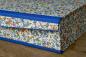 Preview: Stabiler Leinen Box xxl blau